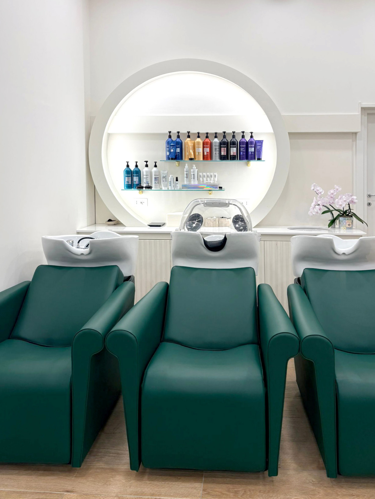 Парикмахерская мойка Maletti LORD NELSON с вапоризатором