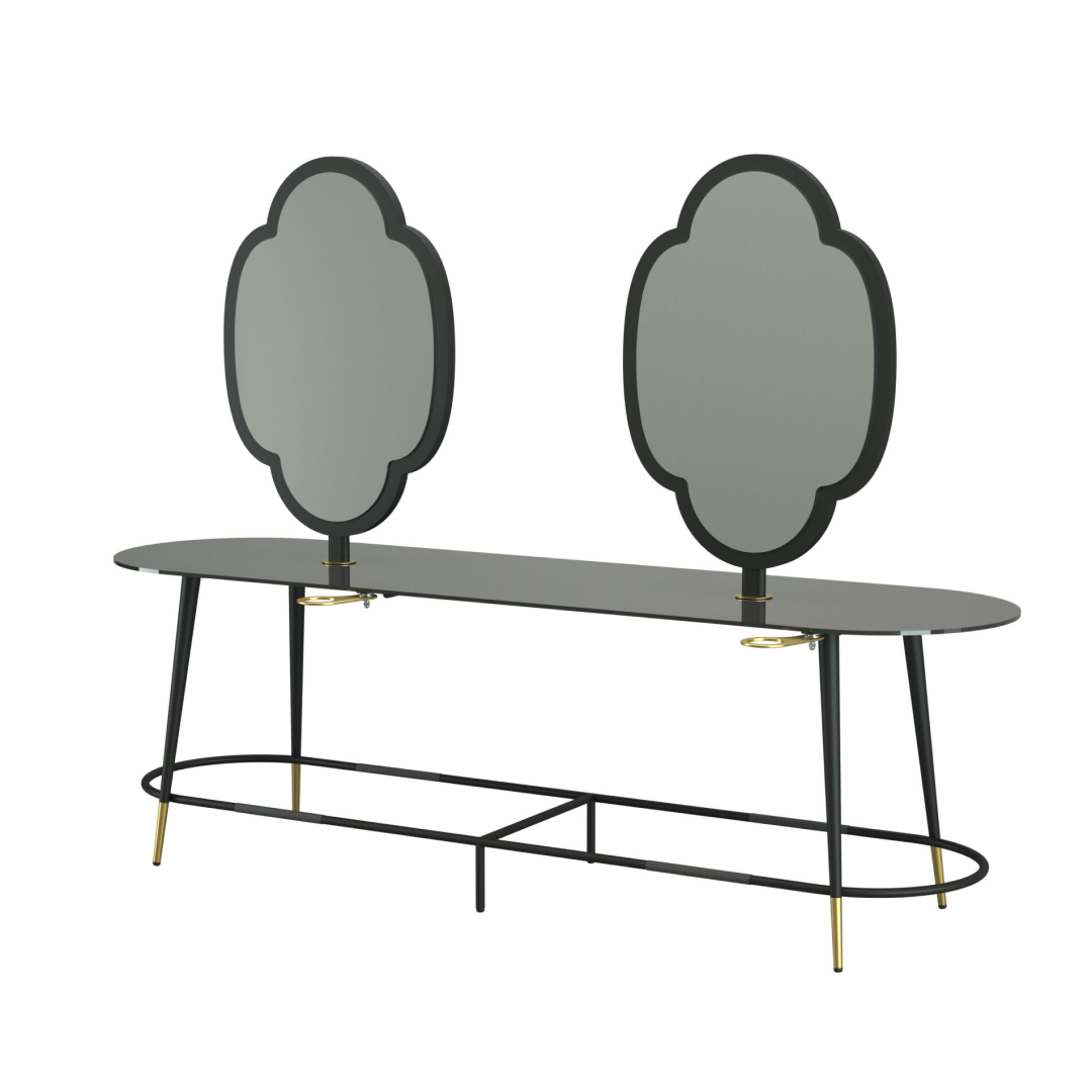 Технический стол с зеркалом FIORE 4P