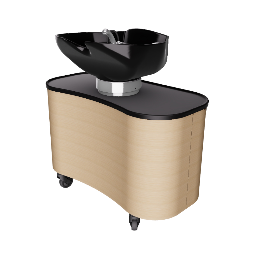 Парикмахерская мойка HUB LIGHT OAK