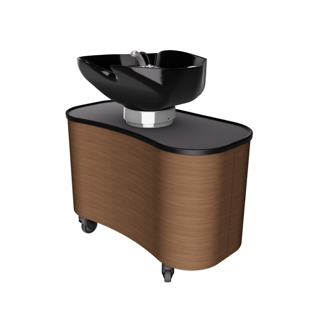 Парикмахерская мойка HUB WALNUT