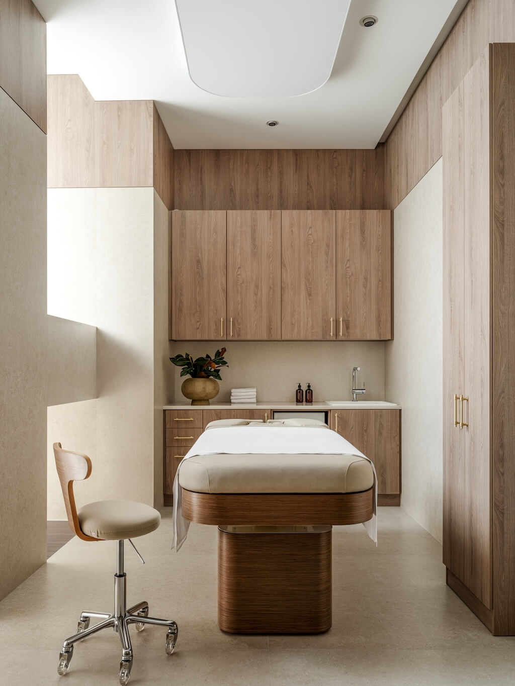 Массажный стол NINFEA стул мастра ALOE