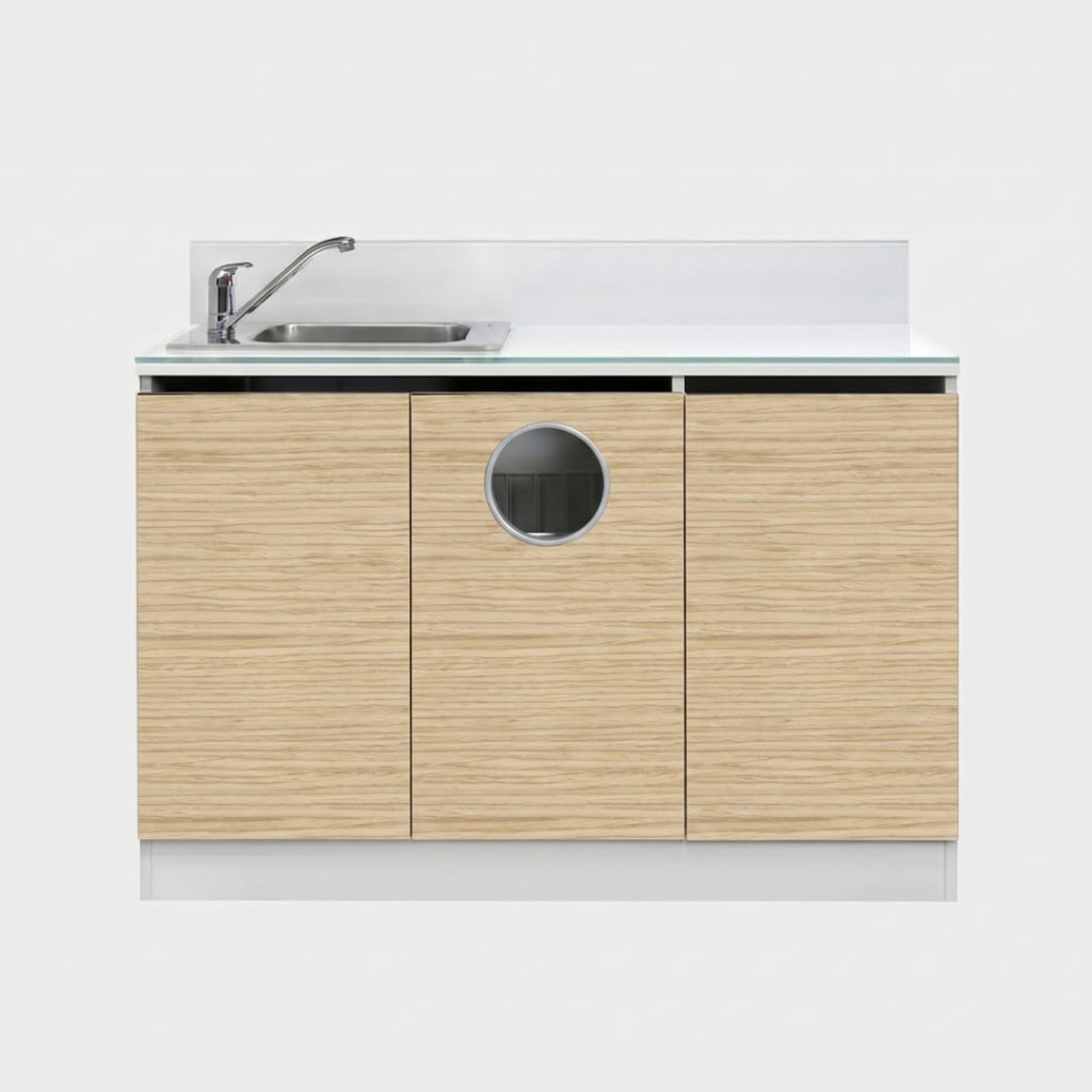 Тумба с раковиной RETRO BASIN Plus 120
