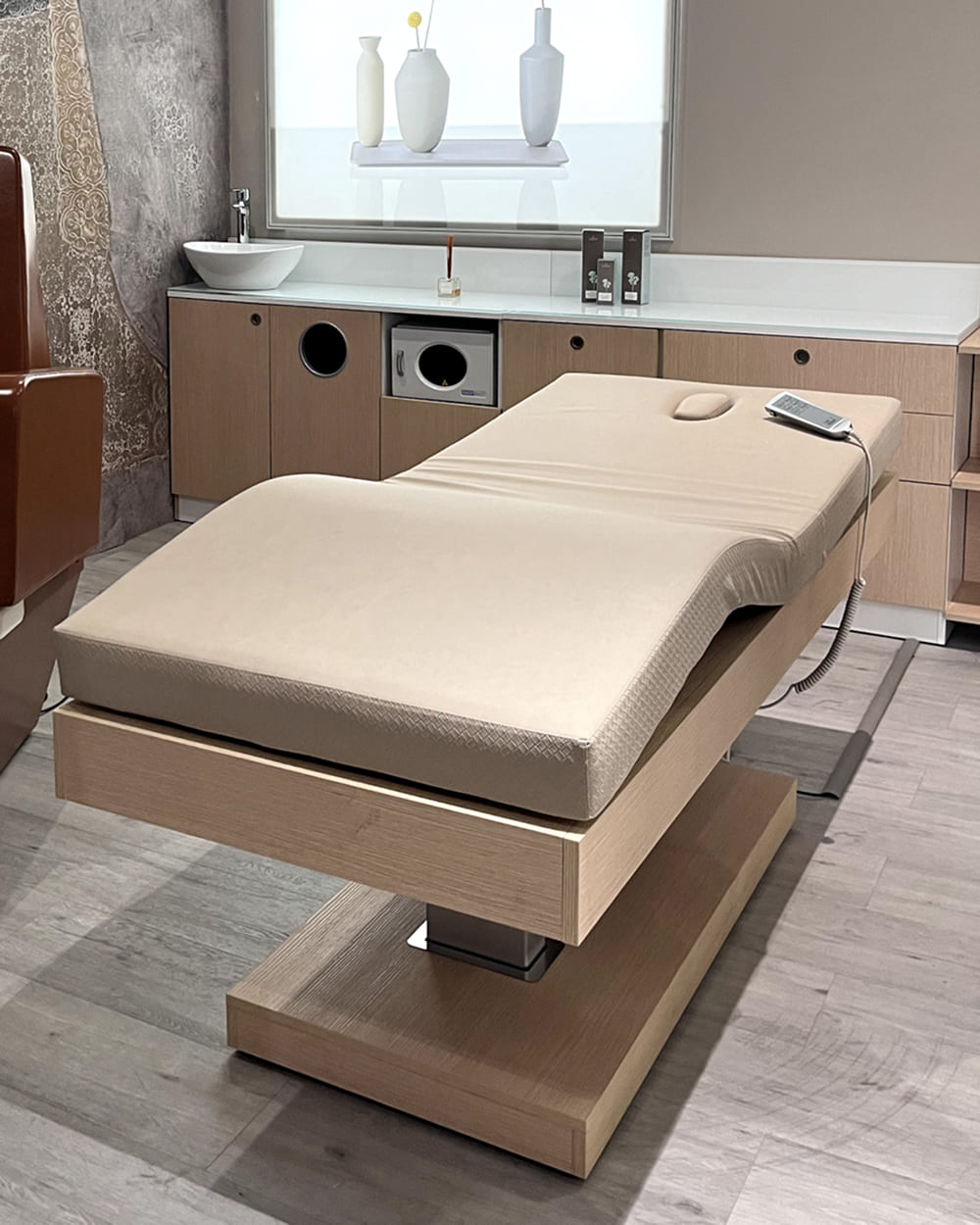 Кушетка косметологическая ABUDHABI LIGHT OAK