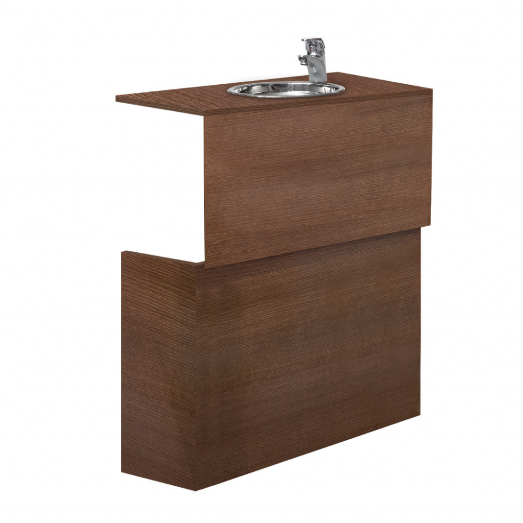 Раковина CABINET WITH ROUND BUILD-IN BASIN