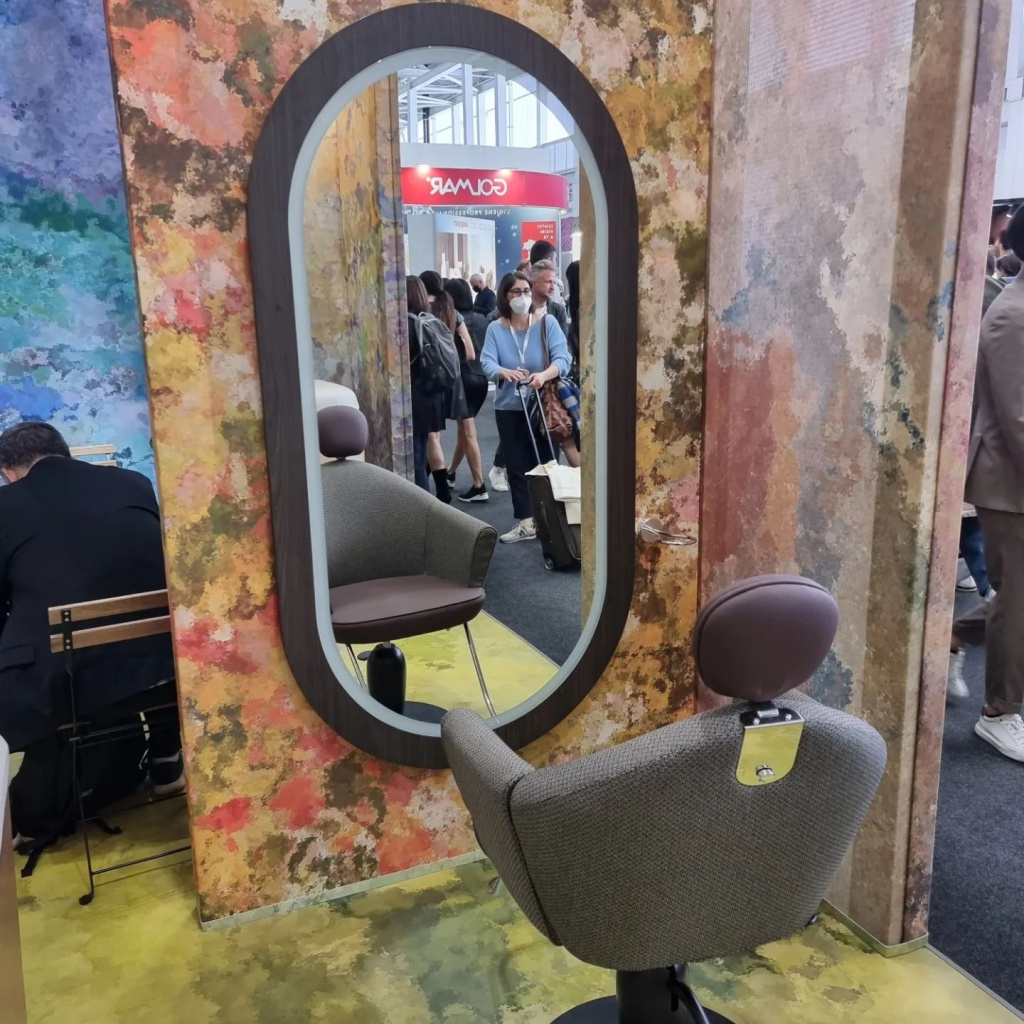 Визажное кресло Musette с зеркалом