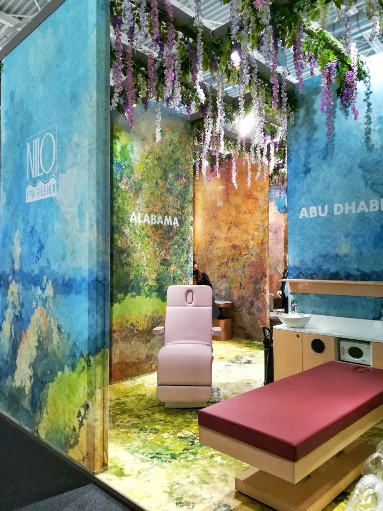 Косметологическое кресло Alabama и Массажный стол Abu Dhabi
